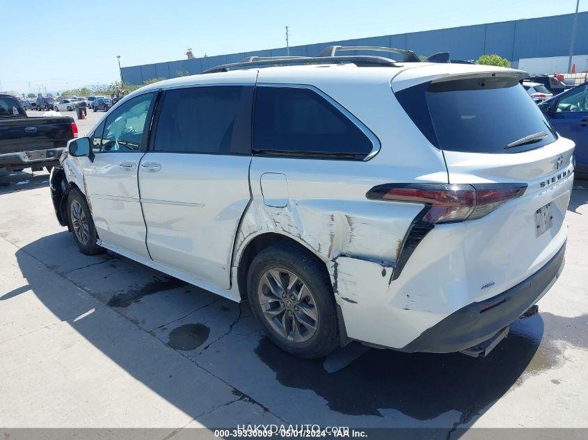 2023 TOYOTA SIENNA XLE HYBRID — 8