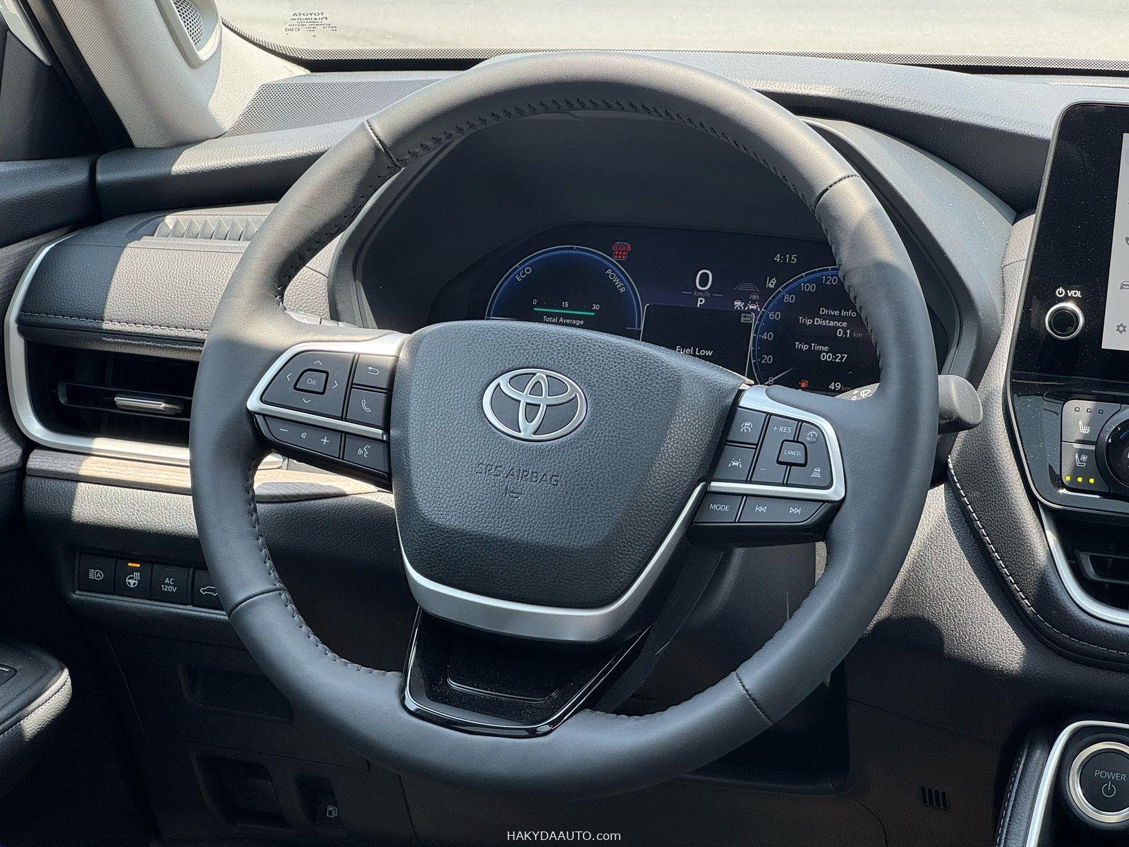 2025 TOYOTA GRAND HIGHLANDER LIMITED  2.5L HYBRID AWD — 12