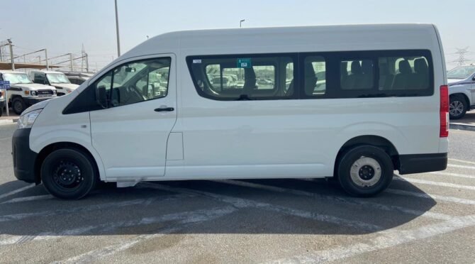 2025 TOYOTA HIACE PASSENGER DX 2.8L MT | W/O REAR HEATER, 2 POINT SEATBELTS