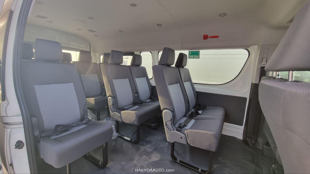 2025 TOYOTA HIACE DX PASSENGER 3.5L MT | REAR HEATER, 2 POINT SEATBELT — 13
