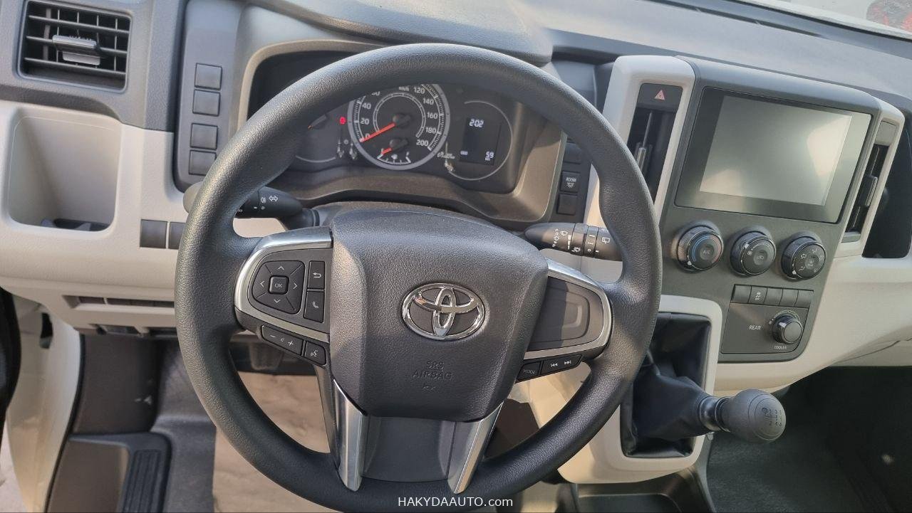 2025 TOYOTA HIACE DX PASSENGER 3.5L MT | W/O REAR HEATER, REAR 2 POINT SEATBELTS — 6
