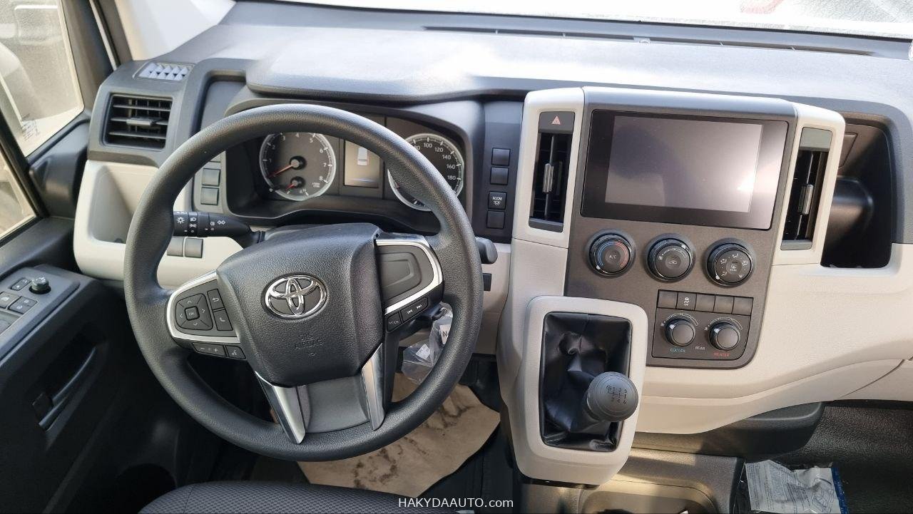 2025 TOYOTA HIACE DX PASSENGER 3.5L MT | REAR HEATER, 2 POINT SEATBELT — 8