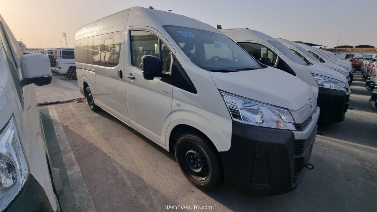 2025 TOYOTA HIACE DX PASSENGER 3.5L MT | W/O REAR HEATER, REAR 2 POINT SEATBELTS