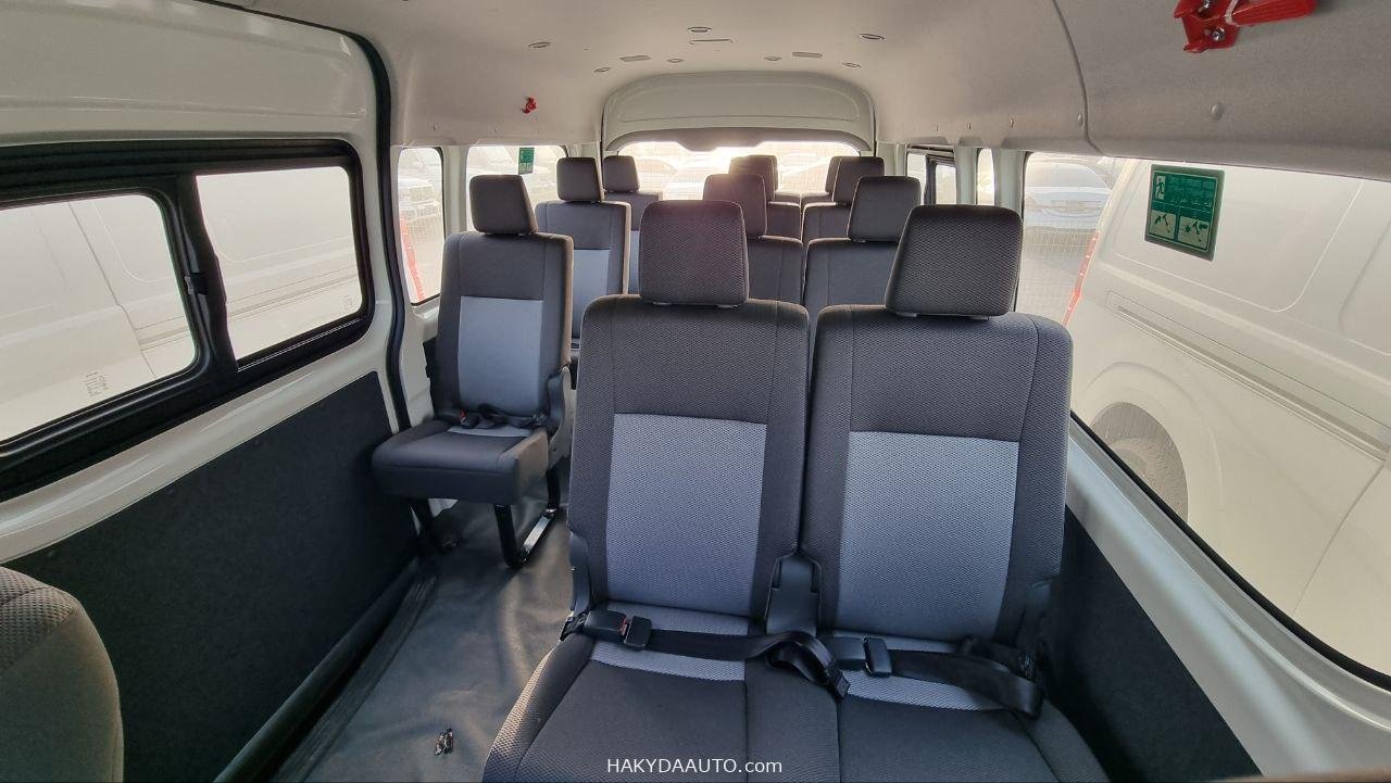 2025 TOYOTA HIACE DX PASSENGER 3.5L MT | REAR HEATER, 2 POINT SEATBELT — 11