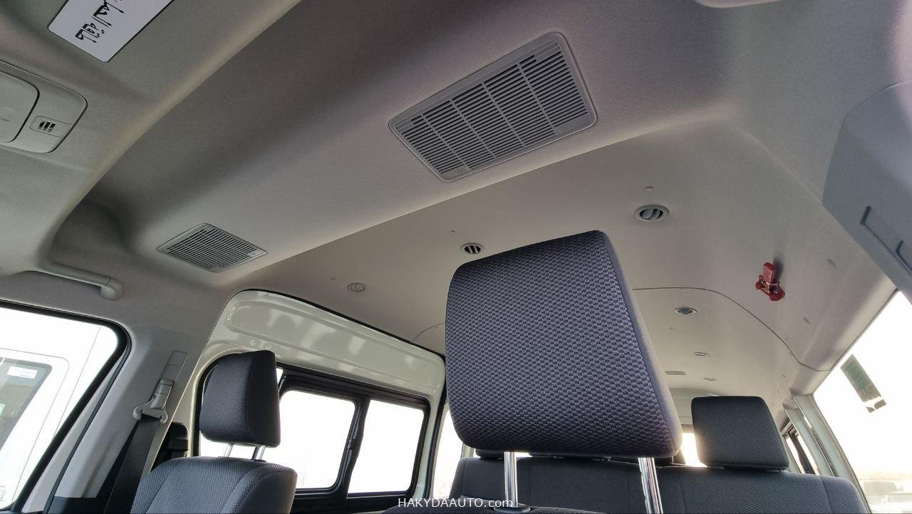 2025 TOYOTA HIACE DX PASSENGER 3.5L MT | REAR HEATER, 2 POINT SEATBELT — 12