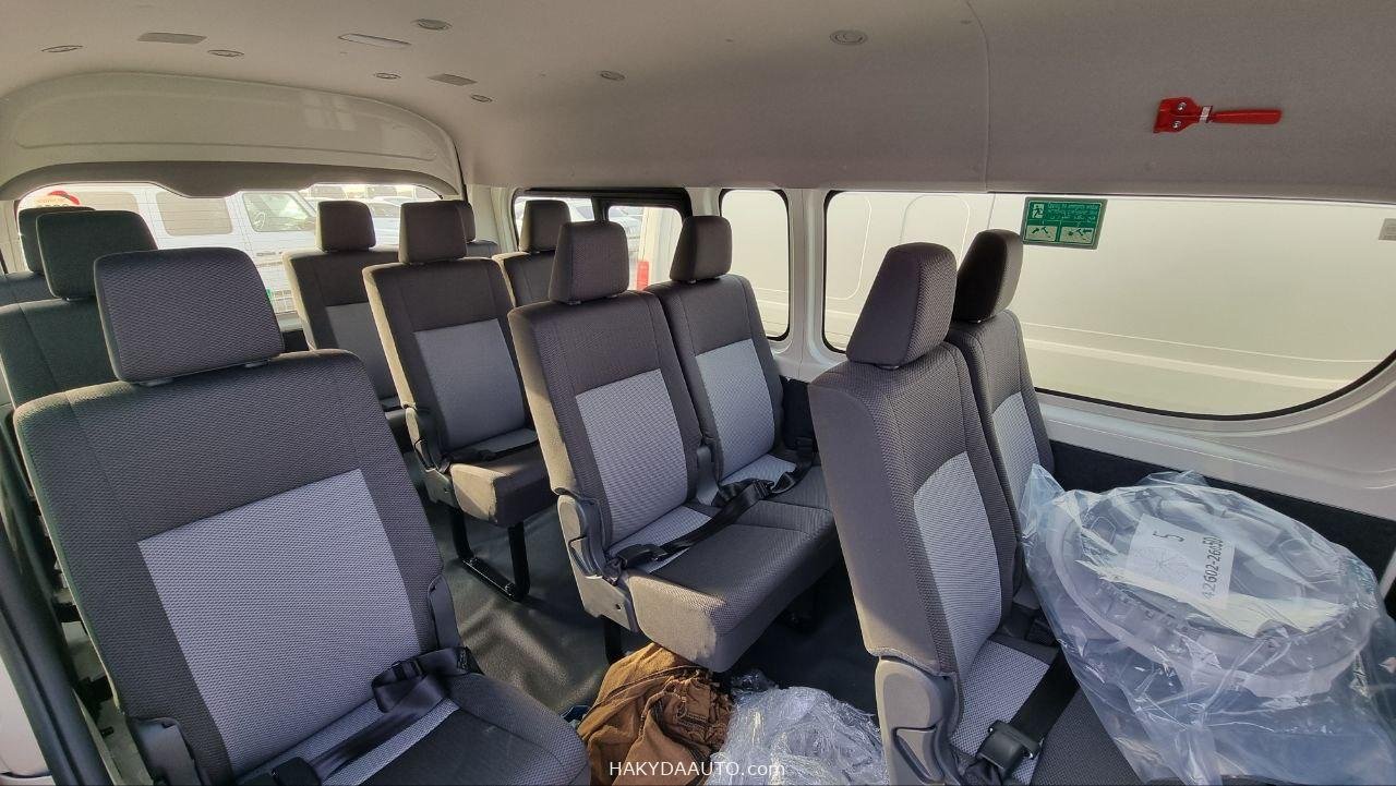 2025 TOYOTA HIACE DX PASSENGER 3.5L MT | W/O REAR HEATER, REAR 2 POINT SEATBELTS — 10