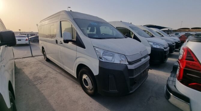 2025 TOYOTA HIACE DX PASSENGER 3.5L MT | REAR HEATER, 2 POINT SEATBELT