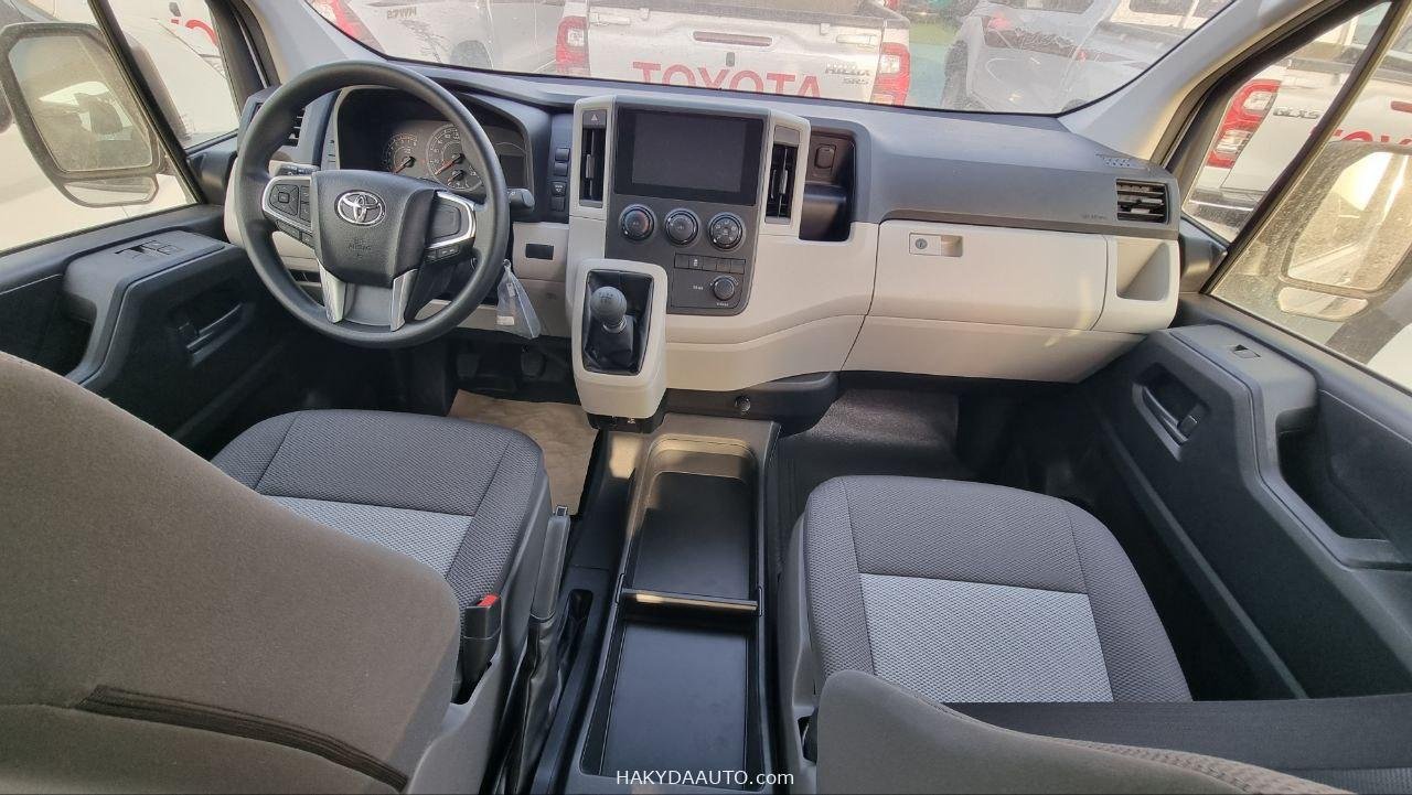 2025 TOYOTA HIACE DX PASSENGER 3.5L MT | W/O REAR HEATER, REAR 2 POINT SEATBELTS — 13