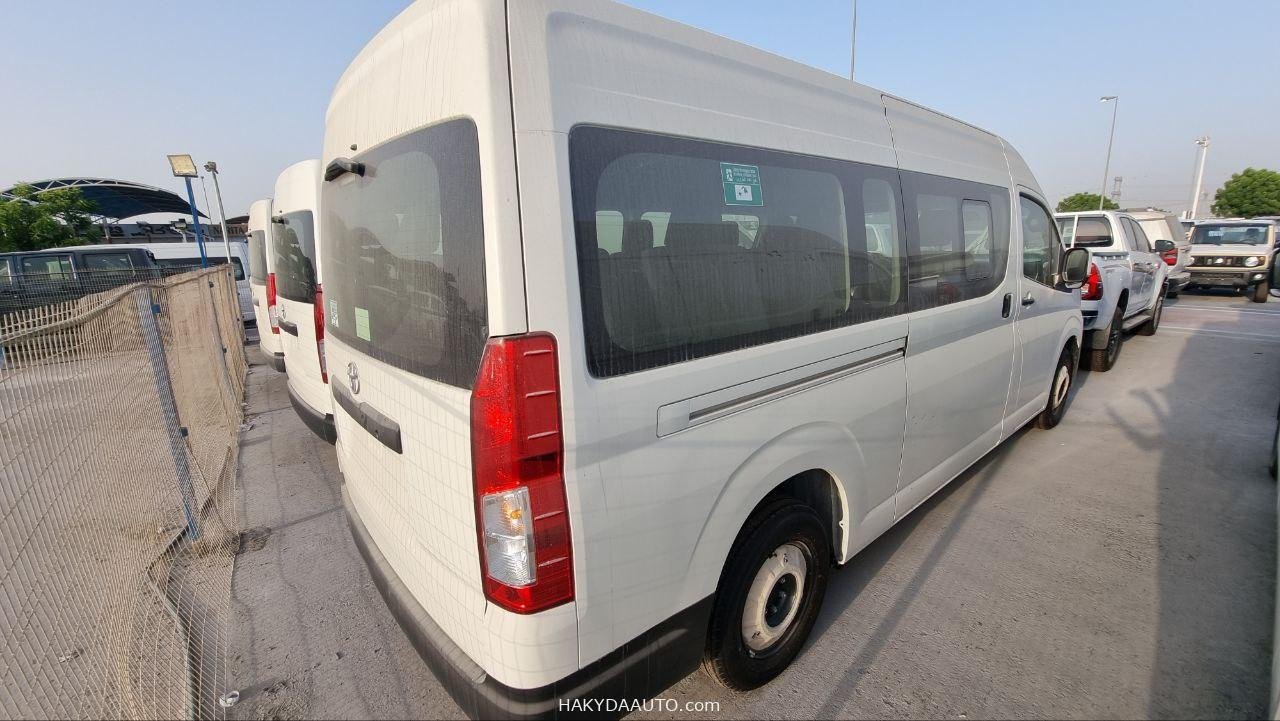 2025 TOYOTA HIACE DX PASSENGER 3.5L MT | REAR HEATER, 2 POINT SEATBELT — 2
