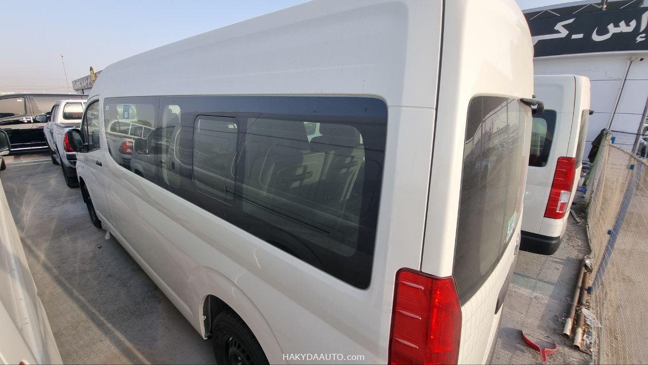 2025 TOYOTA HIACE DX PASSENGER 3.5L MT | W/O REAR HEATER, REAR 2 POINT SEATBELTS — 2